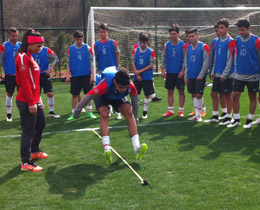 U16 ve U15 Milli Takmlarna fiziksel performans testleri yapld