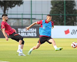 A Mill Takmda akam antrenman tamamland