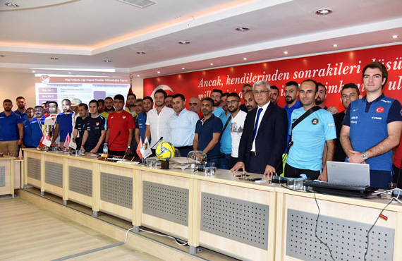 2018-2019 TFF Plaj Futbolu Ligi finalleri kura ekimi yapld