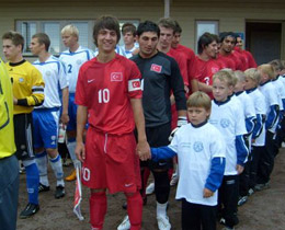 U17 Milli Takm, Beyaz Rusyay 2-0 yendi