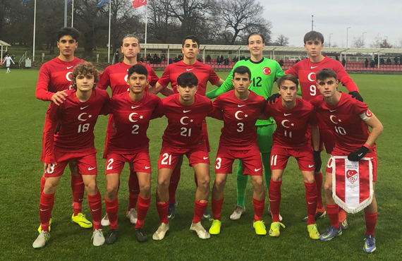 U16 Milli Takm, ngiltere'ye 2-1 yenildi