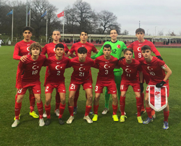 U16 Milli Takm, ngiltereye 2-1 yenildi