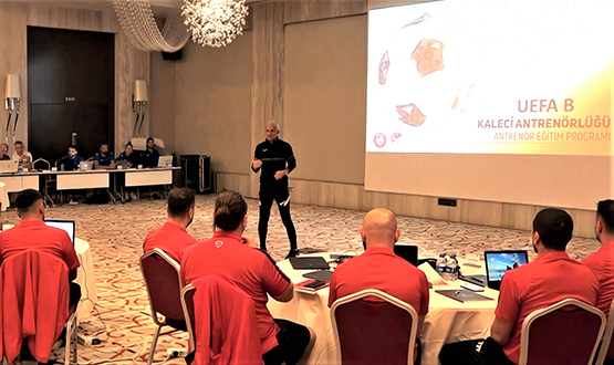 TFF'nin Lisans Bavurusu Yapt UEFA Kaleci B Program Antalya'da Balad