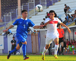 U17 Milli Takm Yunanistana 2-0 yenildi