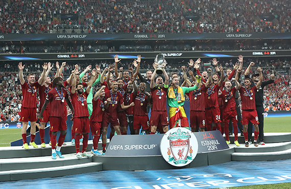 UEFA Sper Kupa'nn kazanan Liverpool