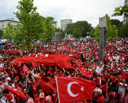 Taraftarlarmz EURO 2024 Cokusunu Yry Etkinliinde Beraber Yaad