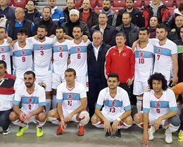 itme Engelli Futsal Erkek Milli Takm eyrek finalde