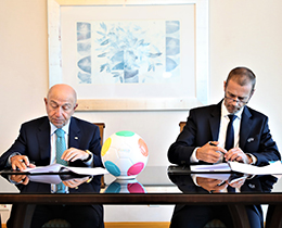 TFF ile UEFA ocuk Vakf, i birlii protokol imzalad