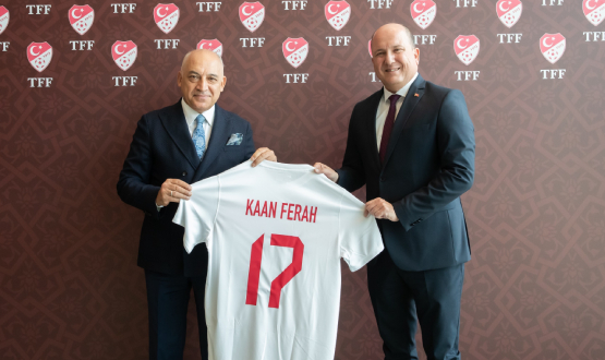 Kaan Ferah'tan TFF'ye Ziyaret