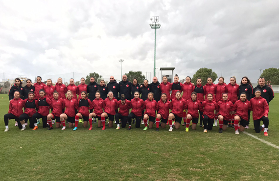 U19 Kadn Milli Takm'nn hazrlk kamp kadrosu akland
