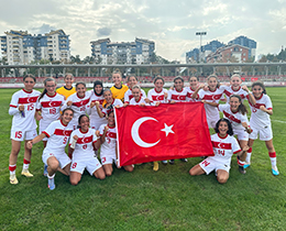 U15 Kız Milli Takımı, Kuzey Makedonyayı 5-0 Yendi