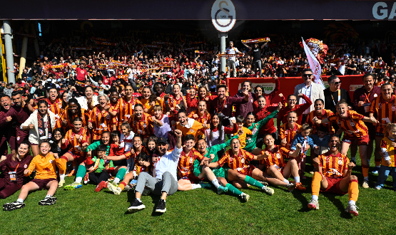 Turkcell Kadn Futbol Süper Ligi'nde ampiyon Galatasaray
