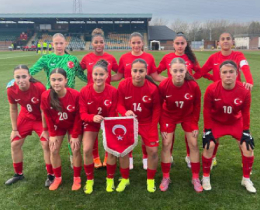 U19 Kad�n Mill� Tak�m�m�z, Fransa�ya 1-0 Yenildi