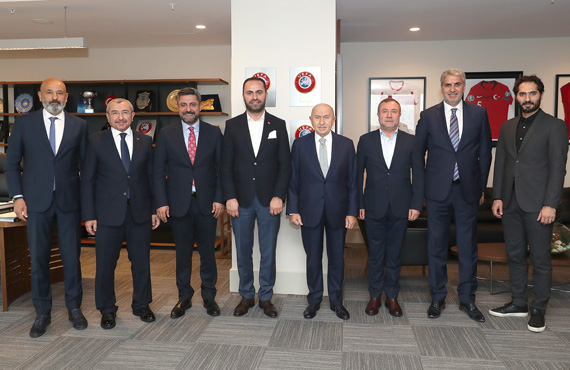 Engelli Spor Federasyonlar Bakanlarndan Özdemir'e ziyaret 