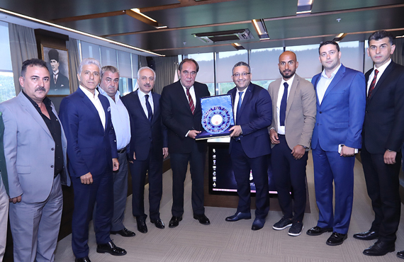 2 ve 3. Lig Kulpler Birlii'nden Demirren'e ziyaret