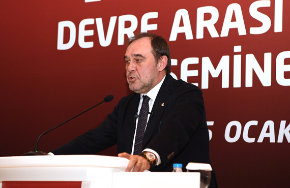 Bakan Demirren, Altu Verdi Temsilciler Semineri'nde konutu