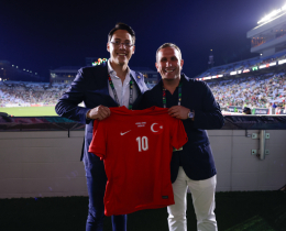 TFF Genel Sekreteri Abdullah Ayaz, Enrique Nieto ile Bir Araya Geldi