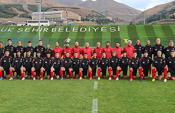 U18 Milli Takımı çalışmalarına Erzurum'da devam ediyor