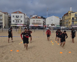 Plaj Futbolu Milli Takm, Portekize geldi ve ilk idmann yapt