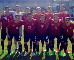 U18s beat Czech Republic: 1-0