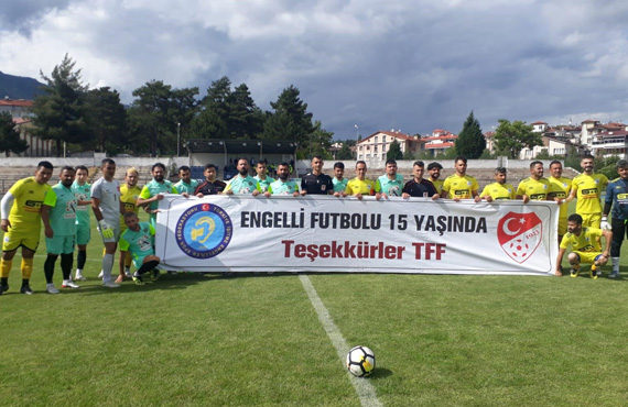 itme Engelliler Futbol Süper Lig müsabakalar balad