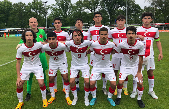 U14 Milli Takm, Hollanda'ya 5-4 yenildi