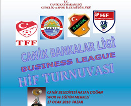 Samsun Canik Bankalar Ligi kuralar ekildi