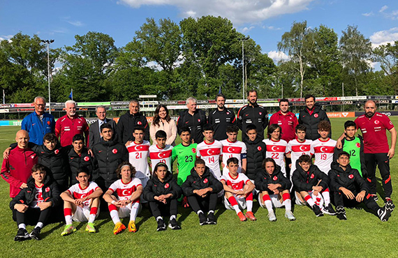 U14 Milli Takm, Hollanda'ya 3-1 yenildi