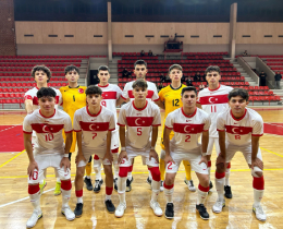 Futsal U19 Mill Takmmz Karadaa 3-2 Malup Oldu