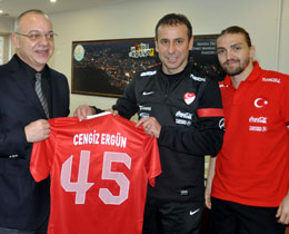 Abdullah Avc ve Caner Erkin, Manisada ziyaretlerde bulundu