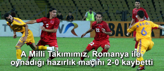 ROMANYA 2-0 TRKYE