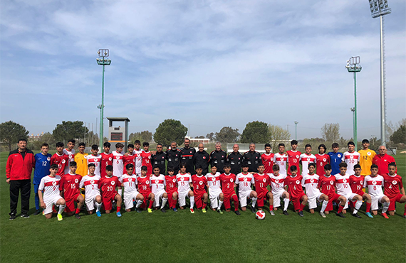 U14 Milli Takm blge semeleri Antalya'da balad