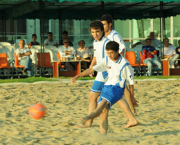Garanti Plaj Futbolu Ligi Tepeba Etab ampiyonu Salkspor