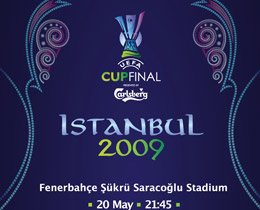 UEFA Finali organizasyon almalarnn ncs sryor