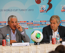 FIFA Asbakan Boyce ile TFF Bakan Vekili Yardmc basn toplants dzenledi