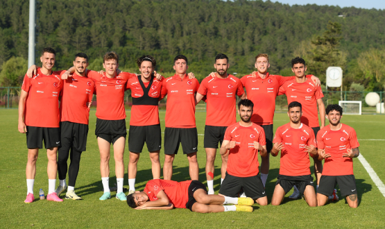 Ümit Millî Takımımız İskoçya Maçı Hazırlıklarını Sürdürüyor