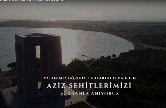 Mill oyuncularmzdan 18 Mart ehitleri Anma Gn videosu