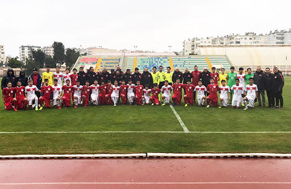 U14 Milli Takm seme malarnn Adana etab tamamland