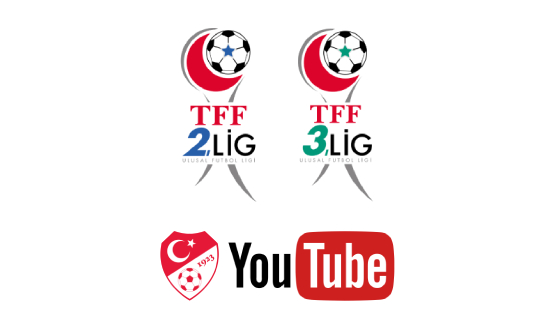 TFF 2. ve 3. Lig Malar TFF YouTube Kanalnda Canl Yaynlanacak