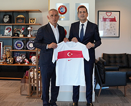 Antalyaspor Kulb Bakan Perin, TFF Bakan Hacosmanolunu Ziyaret Etti