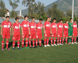 U15 Milli Takm, svireyi 3-1 yendi