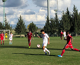 U16 Milli Takm, Danimarkaya 2-1 yenildi