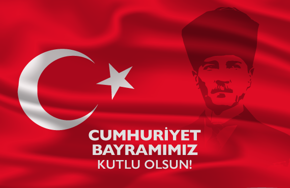 Cumhuriyetimizin kuruluunun 97. yl kutlu olsun