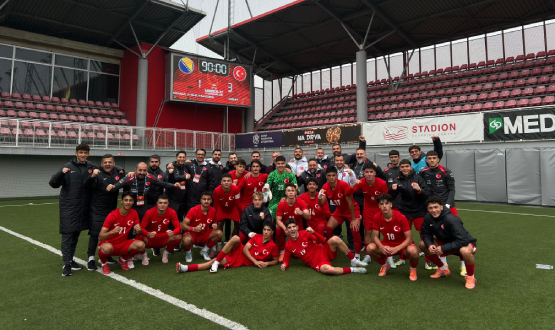 U17 Mill Takmmz, Bosna Hersek'i 3-1 Malup Etti