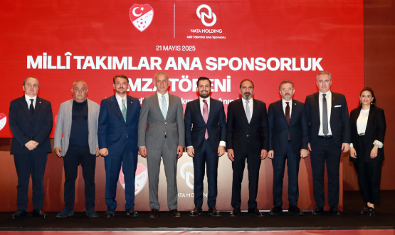 NATA Holding, Mill Takmlarmzn Ana Sponsoru Oldu