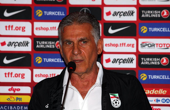 ran Teknik Direktr Carlos Queiroz basn toplants dzenledi