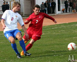 U19 Milli Takm, Rusyay 1-0 yendi
