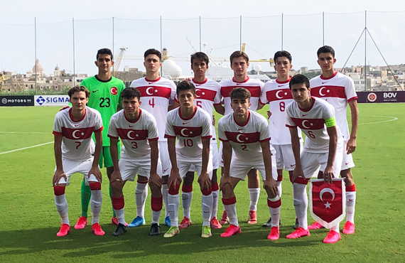 U17 Milli Takm Malta'y 6-1 yendi