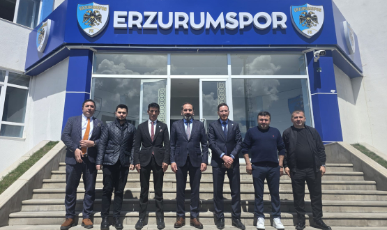 TFF Ba�kan Vekili Otyakmaz, Ahmet Dal'� Ziyaret Etti