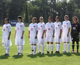 U19 Bayan Milli Takm, Belarus ile 1-1 berabere kald